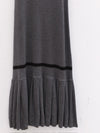 SWAYING 25 Early Autumn Cashmere Blended Vest Pleated Dress SW-SW25PF2L04C2-HUI Gray